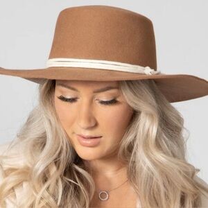 San Diego Hat Co. Wynola Wool Adjustable Wide Brim Hat